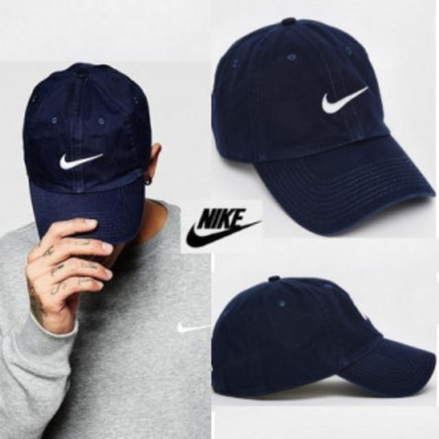 Nike Nike ナイキ Swoosh Cap ネイビー 送料込み 新品 の通販 By なっちゃん S Shop ナイキならラクマ