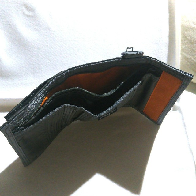 PORTER(ポーター)のporter 二つ折り財布シルバー メンズのファッション小物(折り財布)の商品写真