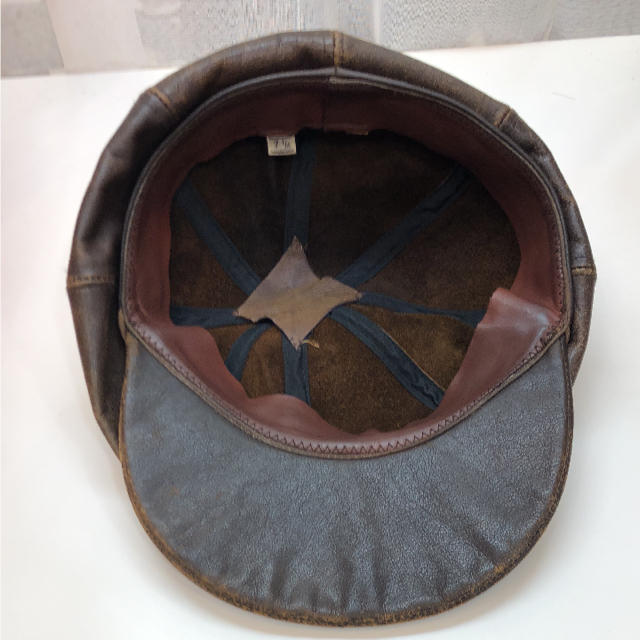 atlast&co ホースハイドキャスケット 71/4 メンズの帽子(キャスケット)の商品写真