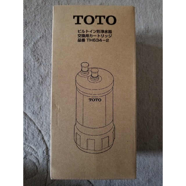 激安特価 TOTO ビルトイン浄水器交換カートリッジ TH634-2