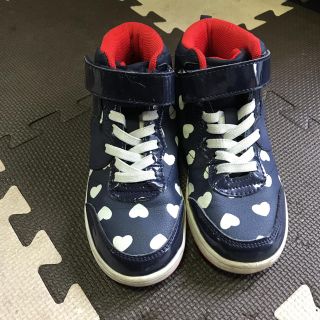 エイチアンドエム(H&M)のきよchanママ専用★H&M ハイカット スニーカー  18.5cm(スニーカー)