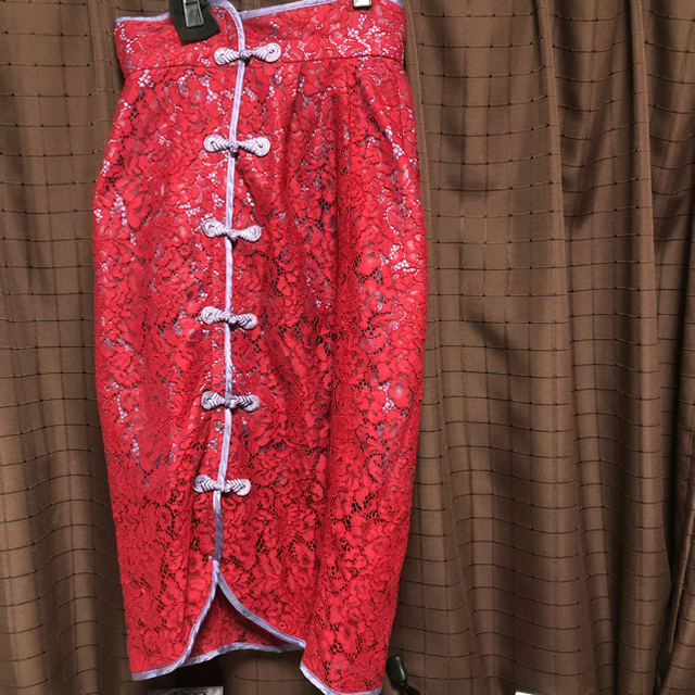 今季 完売 パメオポーズ チャイナ風 スカート 値下げしました
