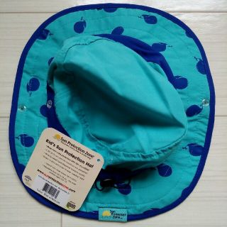 コストコ(コストコ)の【新品】SunProtectionZone キッズハット　ブルー(帽子)