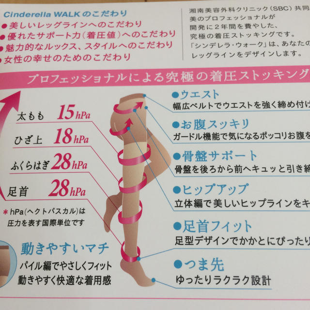 湘南美容外科究極の着圧ストッキング シンデレラウォークの通販 by