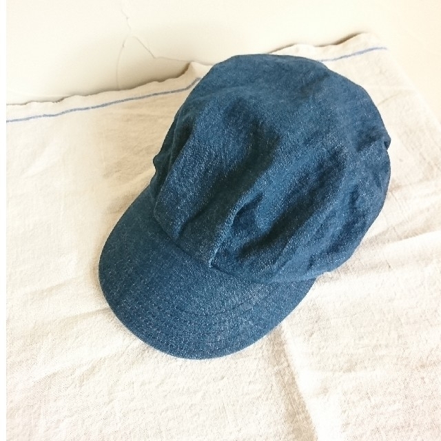 BLUE BLUE(ブルーブルー)のブルーブルー BLUE BLUE デニムキャスケット メンズの帽子(キャスケット)の商品写真