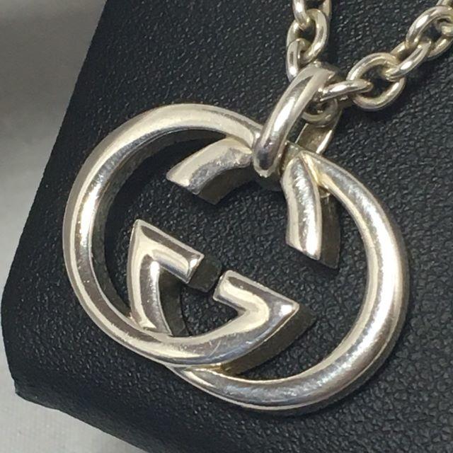 Gucci(グッチ)のグッチ　インターロッキング　ネックレス　SV925　洗浄済 レディースのアクセサリー(ネックレス)の商品写真