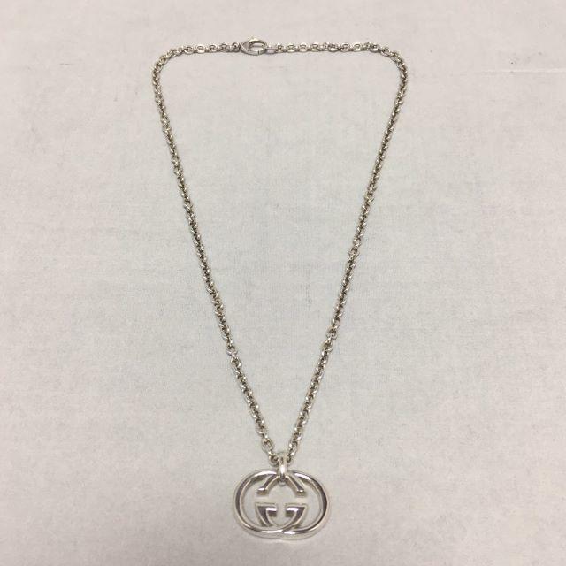 Gucci(グッチ)のグッチ　インターロッキング　ネックレス　SV925　洗浄済 レディースのアクセサリー(ネックレス)の商品写真