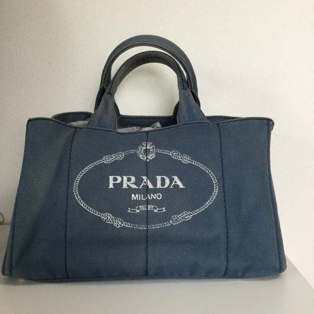 【PRADA】カナパBN1872ブルー系トート☆専用