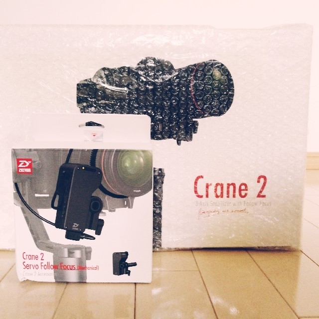 【りょう】ZHIYUN Crane2 カメラスタビライザー