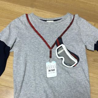 グッチ(Gucci)のGUCCIチルドレン 重ね着風Tシャツ10(Tシャツ/カットソー)