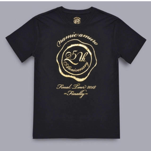 専用 FC限定 Tシャツ 黒 安室奈美恵 finally