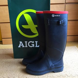 エーグル(AIGLE)のAIGLE レインシューズ 35(レインブーツ/長靴)