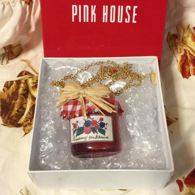 PINK HOUSE - ピンクハウス * 新品 ジャム瓶 ネックレスの通販 PINK HOUSE - ピンクハウス * 新品 ジャム瓶 ネックレスの通販