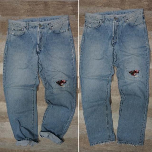RRL(ダブルアールエル)の古着 USA製 RRL ダブルアールエル デニムパンツ メンズのパンツ(デニム/ジーンズ)の商品写真