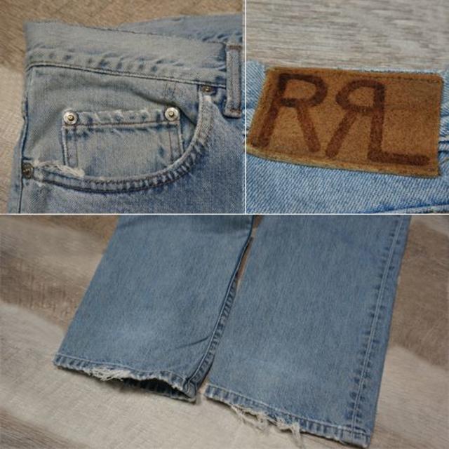 RRL(ダブルアールエル)の古着 USA製 RRL ダブルアールエル デニムパンツ メンズのパンツ(デニム/ジーンズ)の商品写真