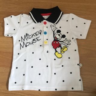 スキップランド(Skip Land)の最終値下げ  スキップランド  ディズニーコラボ商品ミッキーポロシャツ(Tシャツ/カットソー)