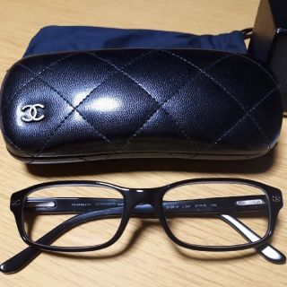 シャネル(CHANEL)のCHANEL　UVカットレンズ入りメガネ(サングラス/メガネ)