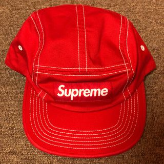 シュプリーム(Supreme)のSupreme シュプリーム キャップ 赤 レッド red camp cap (キャップ)