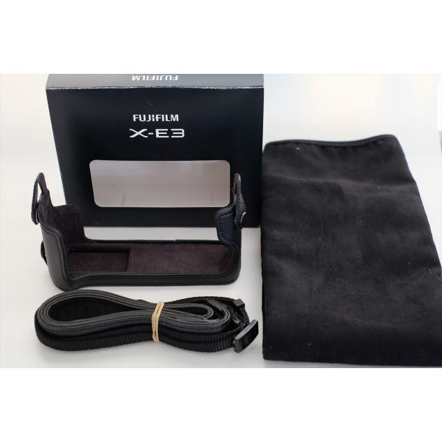 富士フイルム - FUJIFILM X-E3用ボトムレザーケース BLC-XE3　中古品