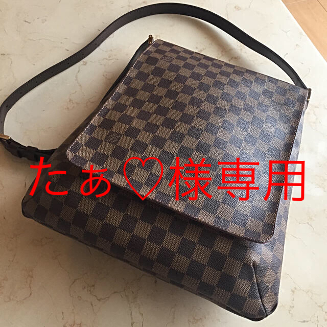 LOUIS VUITTON - 【美品】ルイヴィトン LOUIS VUITTON ダミエ ミュゼット バッグ