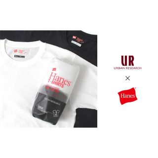 アーバンリサーチ(URBAN RESEARCH)の【値下げ!!】Hanes×URBAN RESERCH Tシャツ2枚セット(Tシャツ(半袖/袖なし))