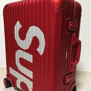 シュプリーム(Supreme)のSupreme RIMOWA Topas Multiwheel 45L 赤(トラベルバッグ/スーツケース)