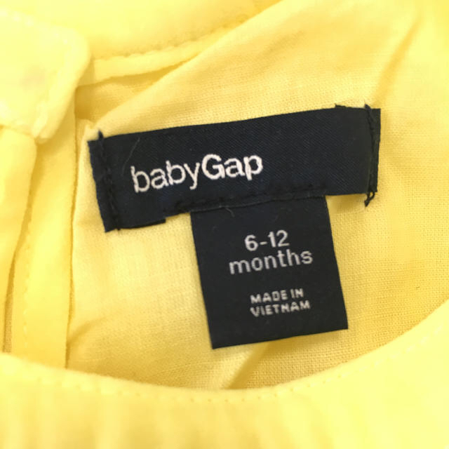 babyGAP(ベビーギャップ)の女の子 ワンピース ドレス 70cm  キッズ/ベビー/マタニティのベビー服(~85cm)(ワンピース)の商品写真
