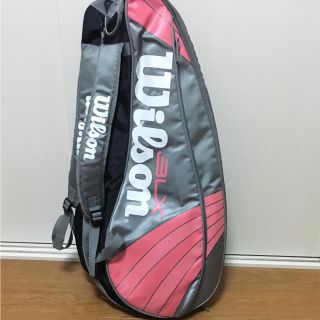 ウィルソン(wilson)のウィルソン ラケットバッグ 美品(バッグ)