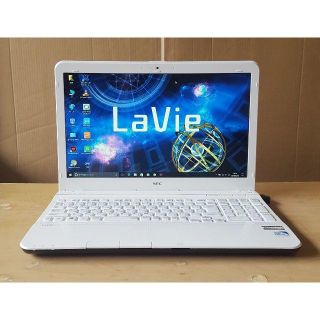 エヌイーシー(NEC)の美品Win10 LaVie G/B930/4G/750G/DVD/WLAN(ノートPC)