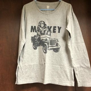 グラニフ(Design Tshirts Store graniph)のMONKEY ロンT(Tシャツ/カットソー(七分/長袖))