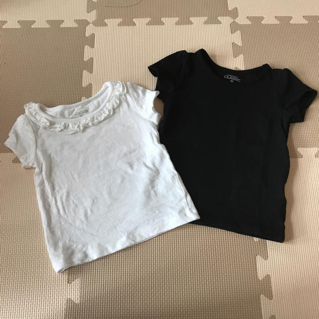 西松屋(ニシマツヤ)の西松屋 Tシャツ 80cm 新品未使用 キッズ/ベビー/マタニティのベビー服(~85cm)(Ｔシャツ)の商品写真