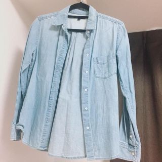 ユニクロ(UNIQLO)のUNIQLO♡デニムシャツ(シャツ/ブラウス(長袖/七分))