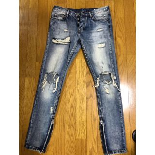 フィアオブゴッド(FEAR OF GOD)の早い者勝ち❗️値下げ中⤴︎ mnml M1 denim blue 32インチ(デニム/ジーンズ)