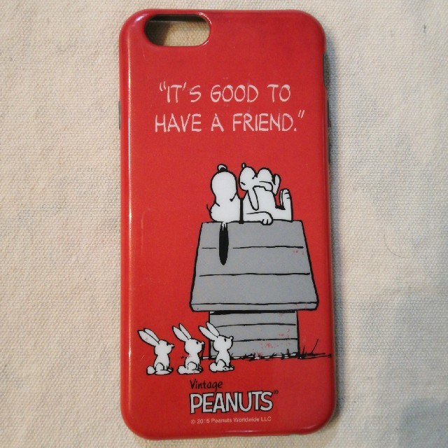 PEANUTS(ピーナッツ)のiPhone６　カバー　PEANUTS スマホ/家電/カメラのスマホアクセサリー(iPhoneケース)の商品写真