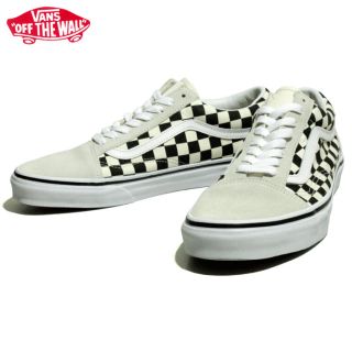 ヴァンズ(VANS)のバンズ オールドスクール チェッカー柄 23.5センチ(スニーカー)