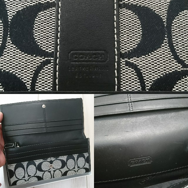 COACH(コーチ)の美品 COACH 長財布 メンズのファッション小物(長財布)の商品写真