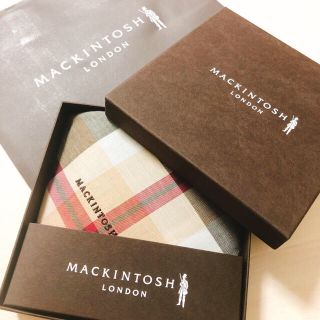 マッキントッシュ(MACKINTOSH)のギフト マッキントッシュ  ハンカチ チェック(ハンカチ/ポケットチーフ)