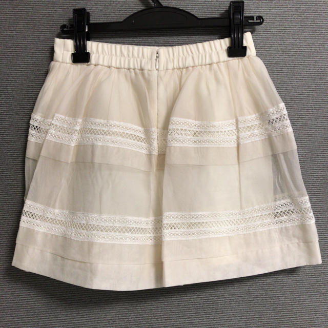 SNIDEL(スナイデル)のsnidel オーガンジースカパン レディースのスカート(ミニスカート)の商品写真