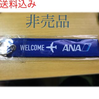 エーエヌエー(ゼンニッポンクウユ)(ANA(全日本空輸))のANA フライトタグ  ストラップ(ノベルティグッズ)