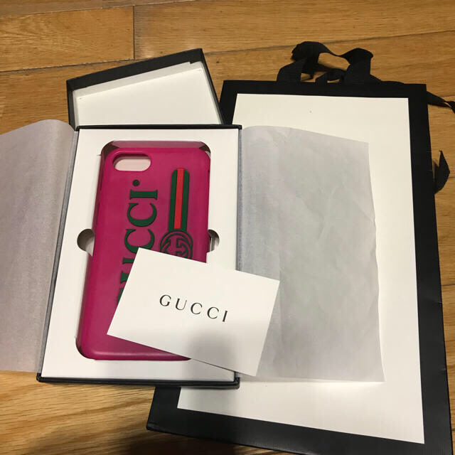 iphone8 ケース 新作 - Gucci - gucci iPhone7.8ケースの通販 by ゆりか's shop｜グッチならラクマ