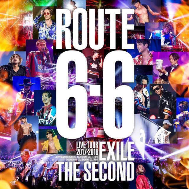 EXILE THE SECOND(エグザイルザセカンド)のEXILE THE SECOND LIVE ROUTE 6・6  初回限定DVD エンタメ/ホビーのタレントグッズ(ミュージシャン)の商品写真