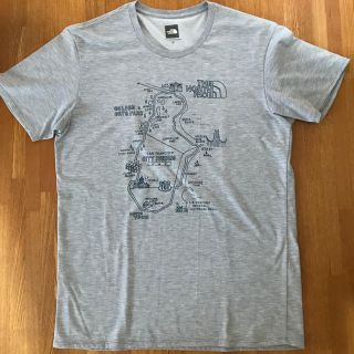 ザノースフェイス(THE NORTH FACE)のノースフェイス グレー Tシャツ メンズ(Tシャツ/カットソー(半袖/袖なし))