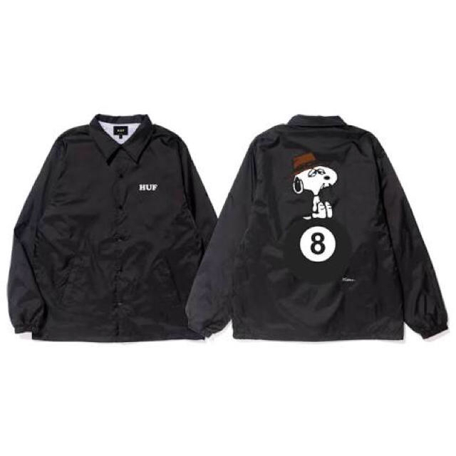 HUF PEANUTS コラボ　コーチジャケット