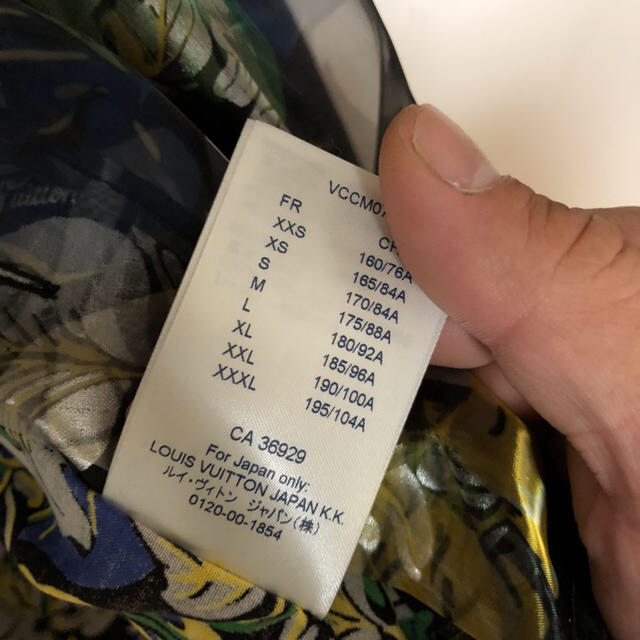 即日発送 LOUIS VUITTON - 最高級アロハ 18ssルイヴィトン 国内正規品 即日発送 LOUIS VUITTON - 最高級アロハ 18ssルイヴィトン 国内正規品
