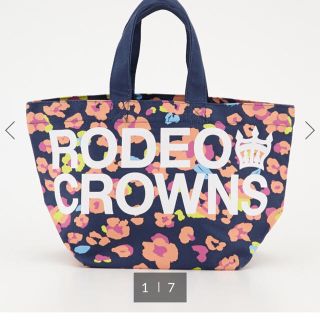 ロデオクラウンズワイドボウル(RODEO CROWNS WIDE BOWL)のRODEOCROWNS フラワー レオパード トートバッグ(トートバッグ)