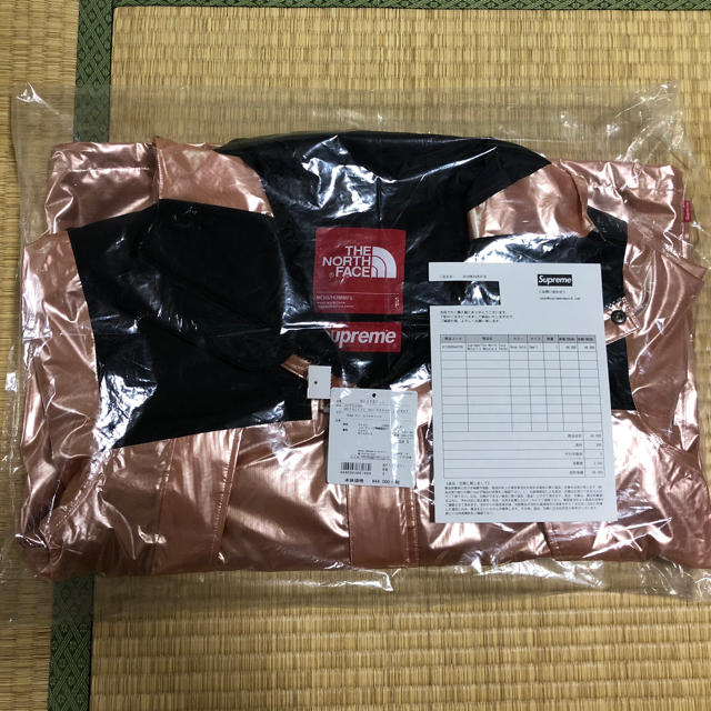 【S】supreme the north face ローズゴールド新品未使用付属品