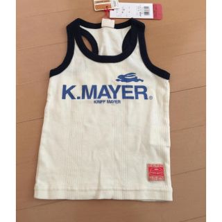 クリフメイヤー(KRIFF MAYER)の新品クリフメイヤー90タンクトップ(Tシャツ/カットソー)