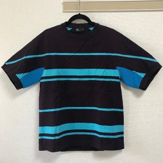 カラー(kolor)のkolor カラー スペシャルシルケット ボーダー スウェット Tシャツ 2(Tシャツ/カットソー(半袖/袖なし))