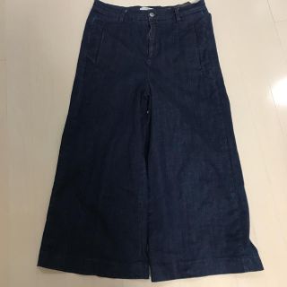 ザラ(ZARA)のデニムワイドパンツ(デニム/ジーンズ)