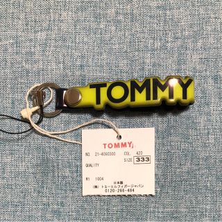 トミー(TOMMY)のTOMMY ストラップ【イエロー】(ストラップ/イヤホンジャック)